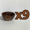 TAZON 15 CM FONDO CAFE MIK CAFE CHOCOLATE MARIPOSAS