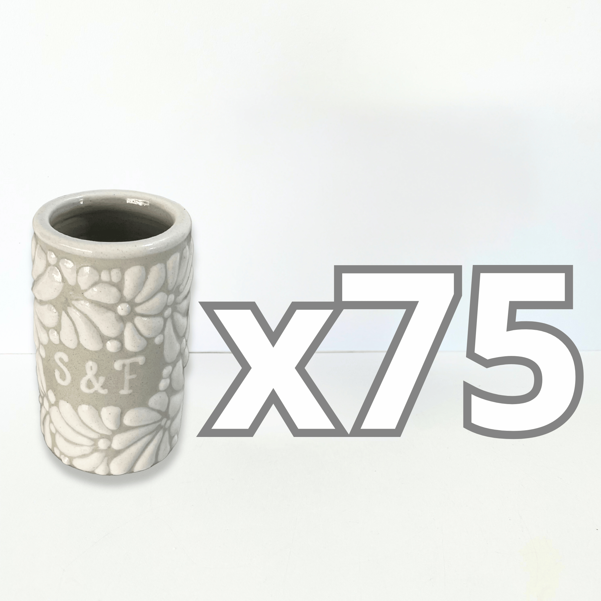 TEQUILERO PERSONALIZADO FONDO TRADICIONAL MIK BLANCO INICIALES