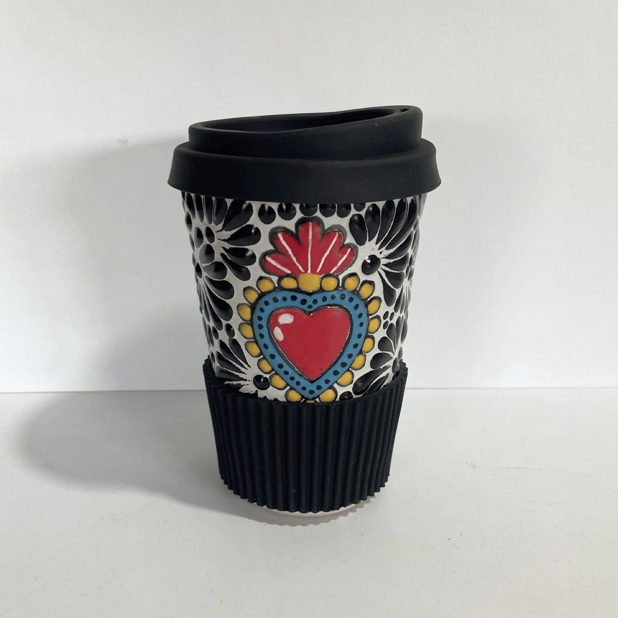 TERMO 15 CM SIN ASA FONDO TRADICIONAL MIK NEGRO SAGRADO CORAZON