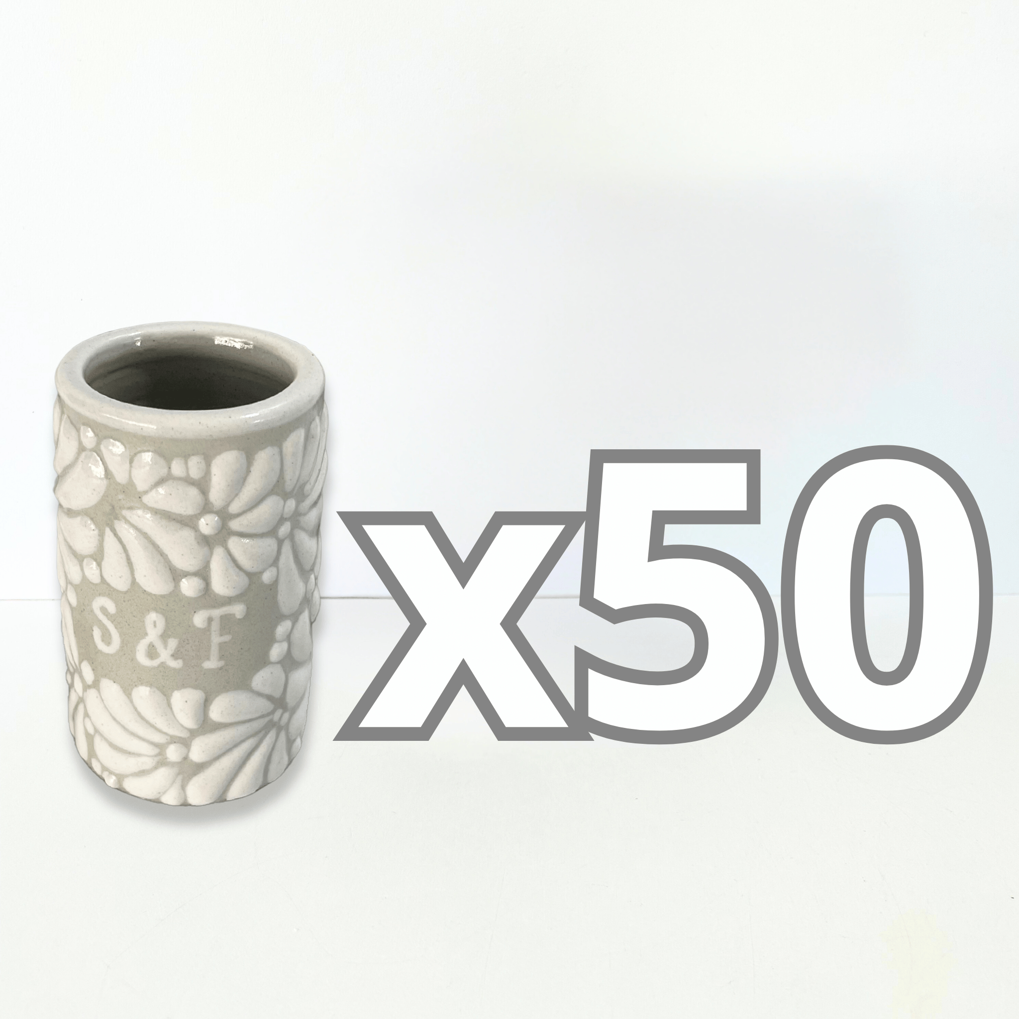TEQUILERO PERSONALIZADO FONDO TRADICIONAL MIK BLANCO INICIALES