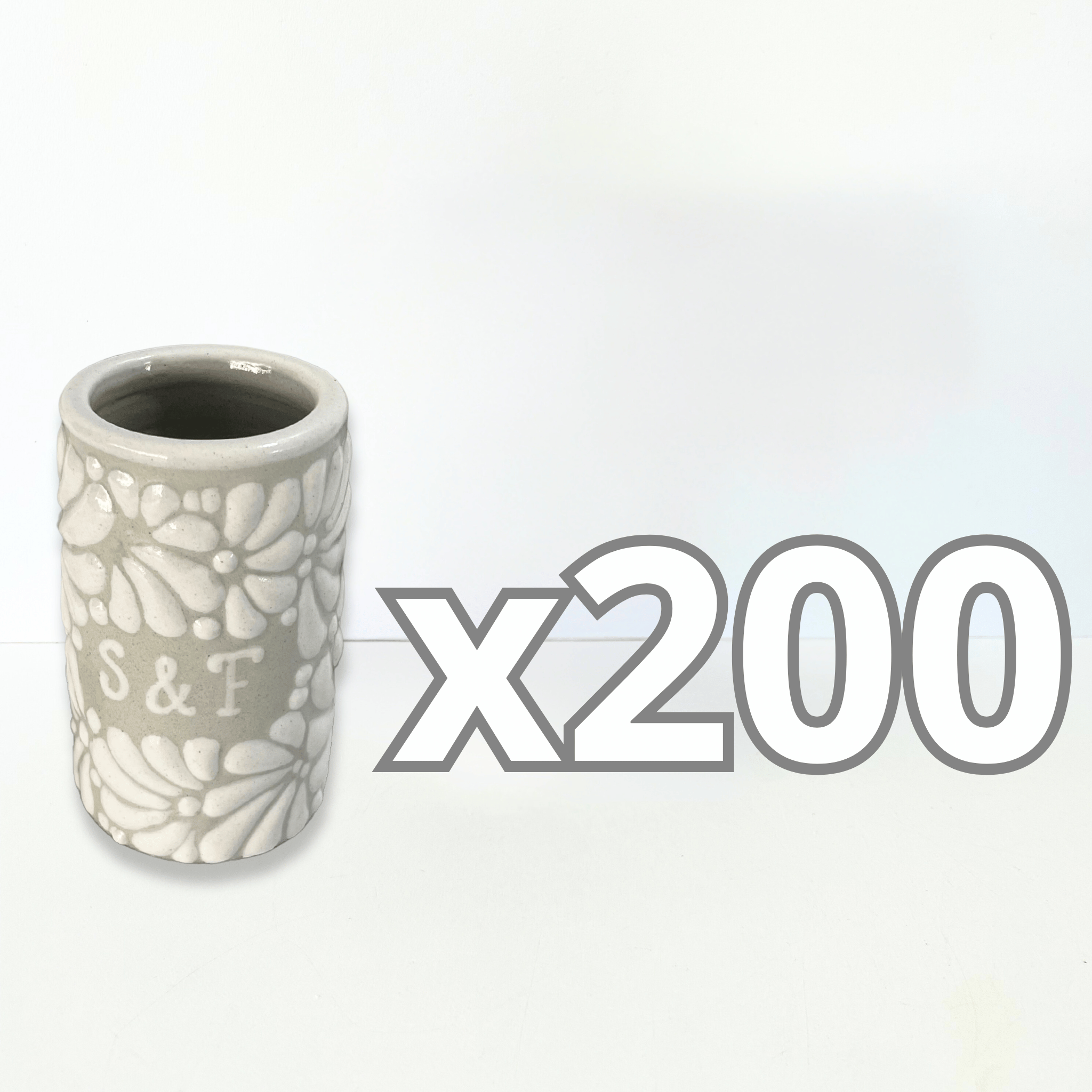TEQUILERO PERSONALIZADO FONDO TRADICIONAL MIK BLANCO INICIALES