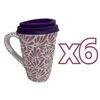 TERMO CON ASA 15 CM FONDO TRADICIONAL MIK MORADO