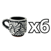 TAZA EXPRESO FONDO NEGRO MIK BLANCO