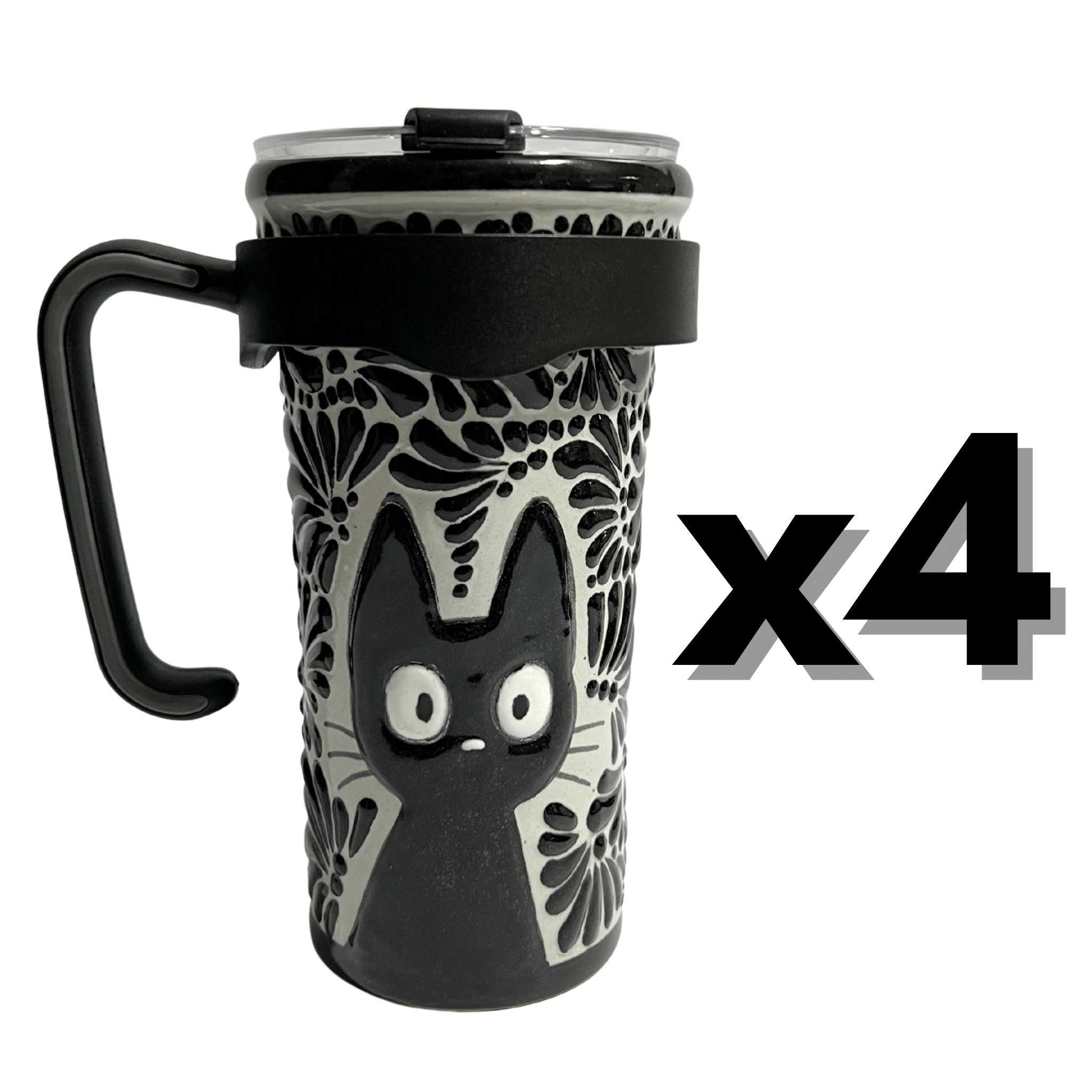 TERMO PRO ASA FONDO TRADICIONAL MIK NEGRO GATO NEGRO