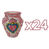 CANTARITO NO PERSONALIZADO FONDO TRADICIONAL MIK ROSA SAGRADO CORAZON ROSA