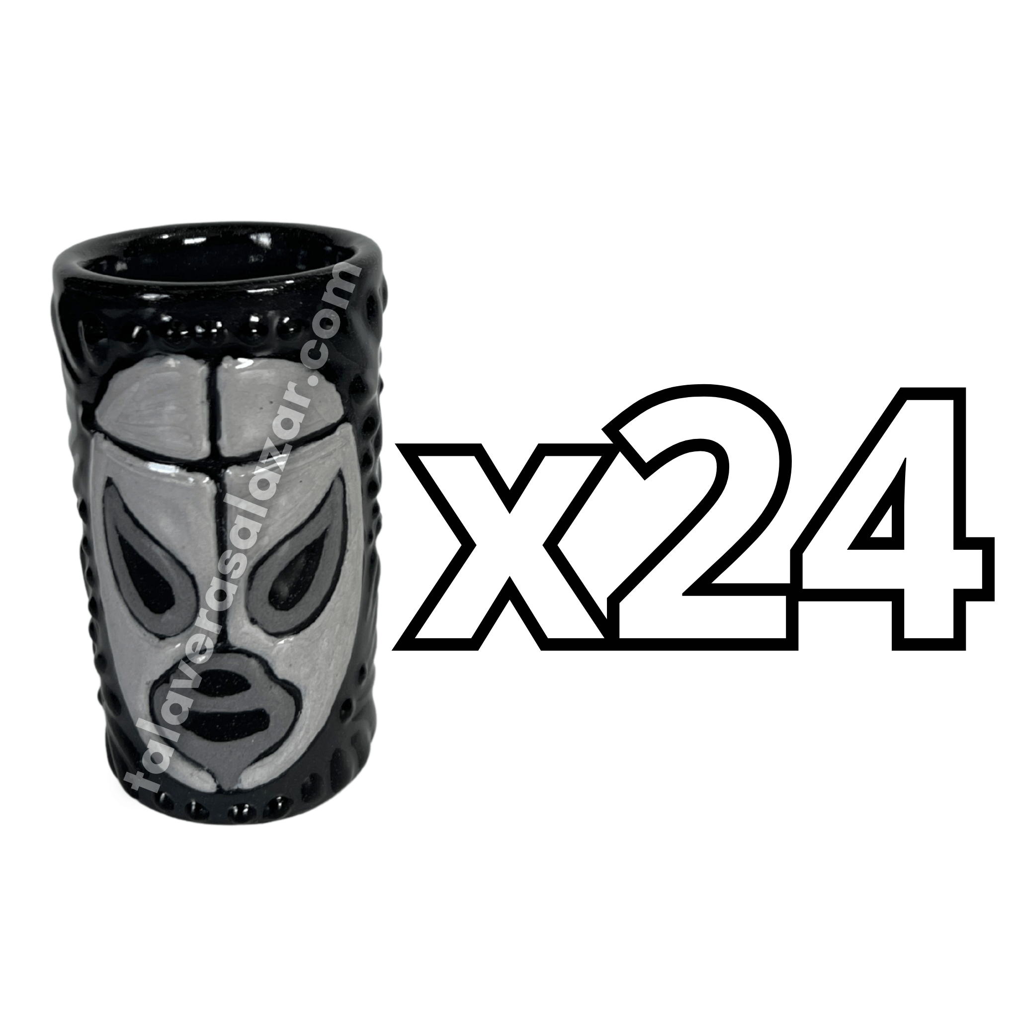 TEQUILERO NO PERSONALIZADO MIK SUPER BLACK LUCHADOR