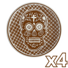 PLATO PLANO CALAVERA CAFE