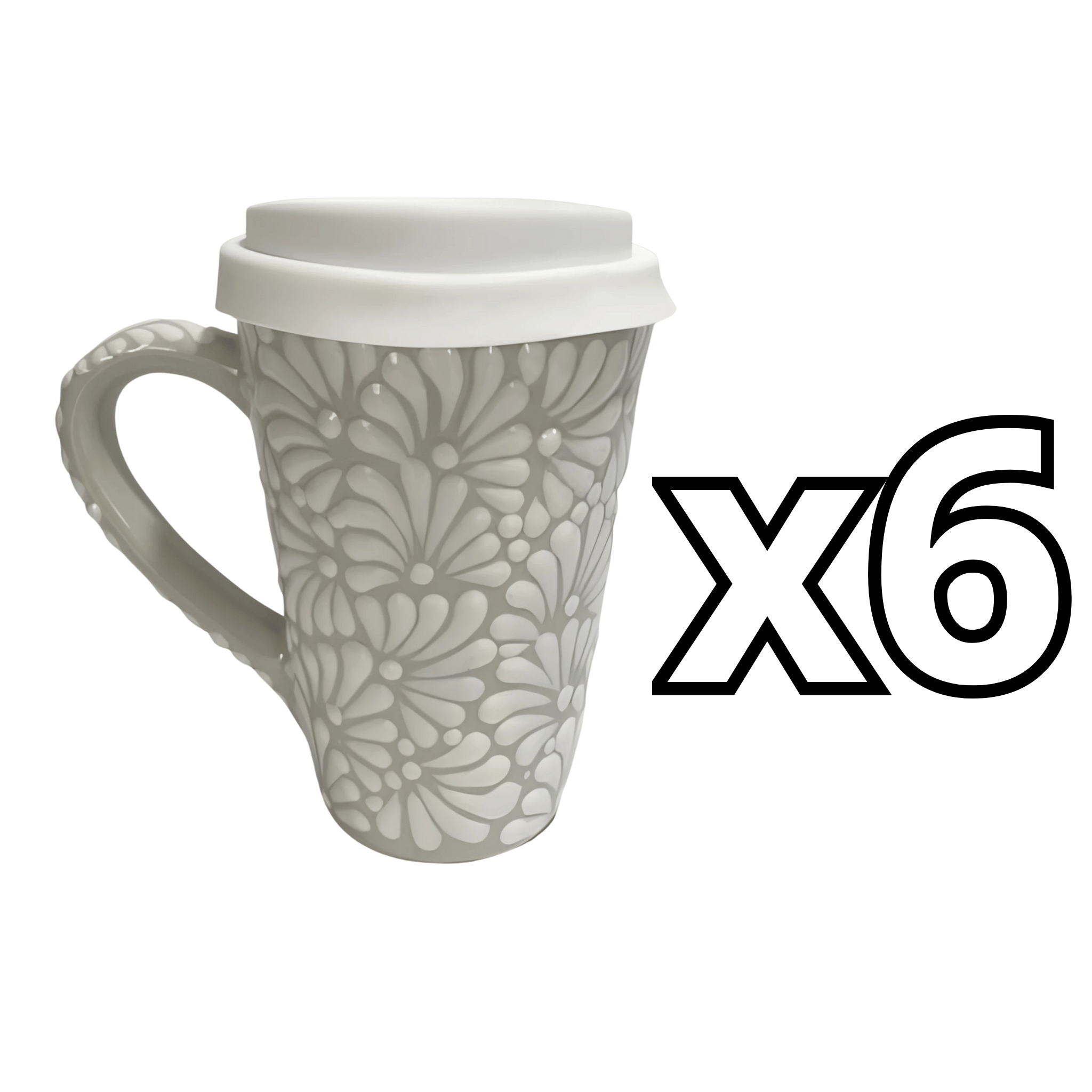 TERMO CON ASA 15 CM FONDO TRADICIONAL MIK BLANCO