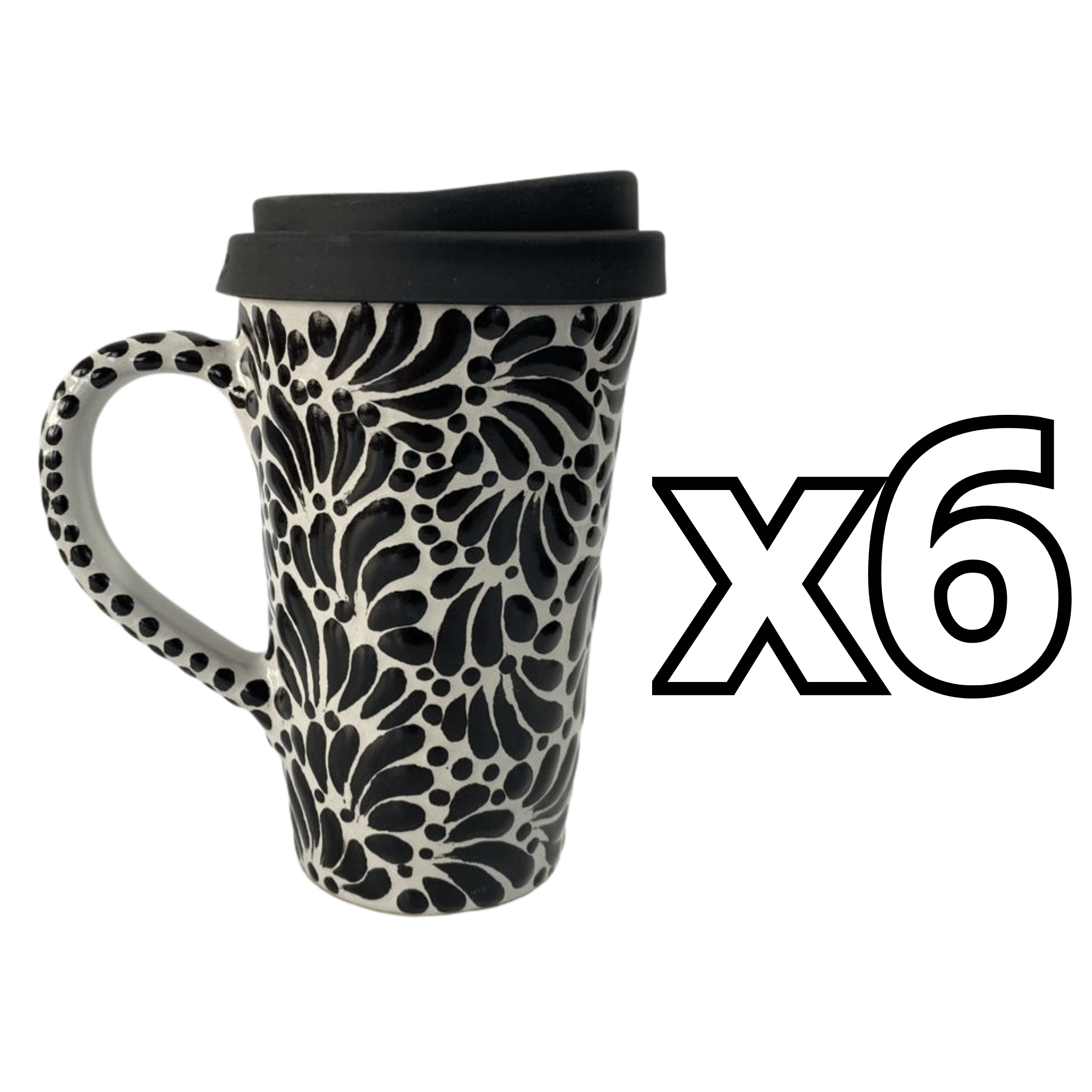 TERMO CON ASA 15 CM FONDO TRADICIONAL MIK NEGRO
