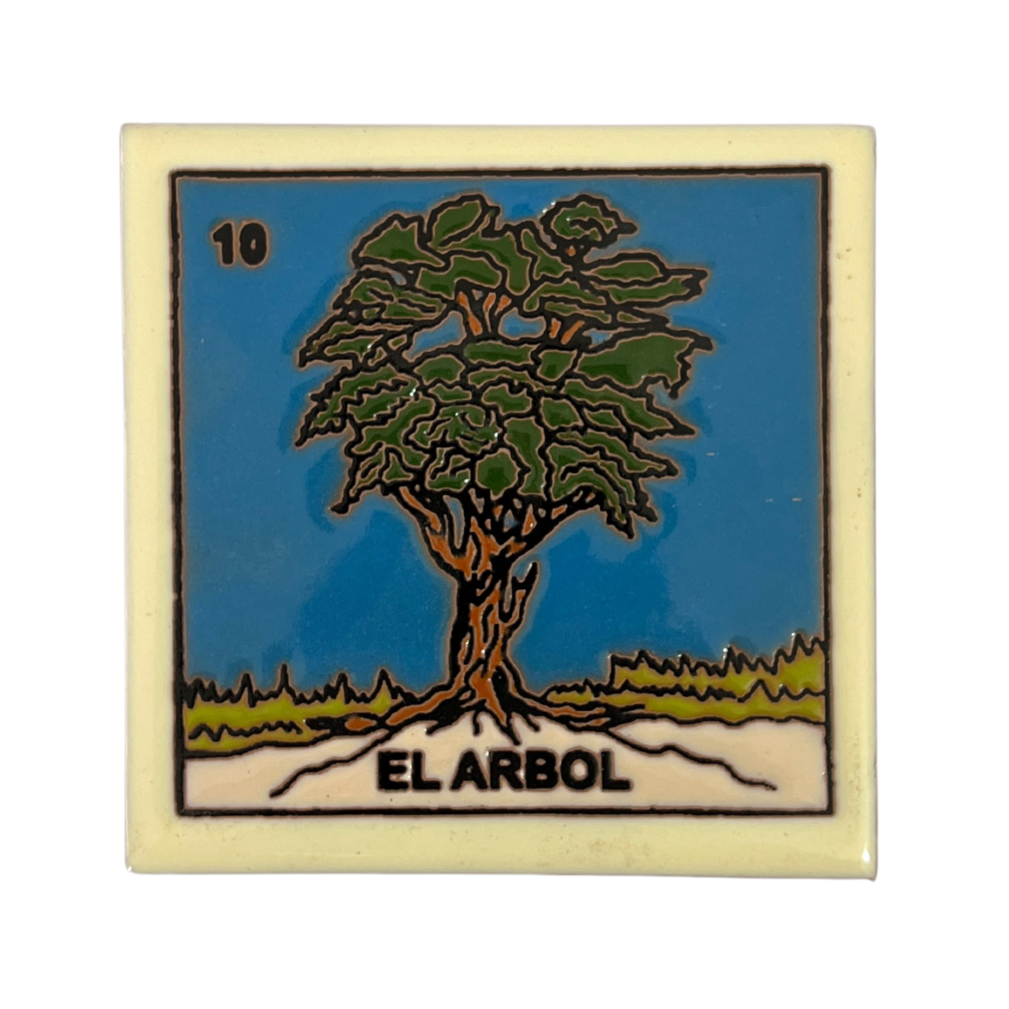 MOSAICO 10 CM LOTERIA EL ARBOL