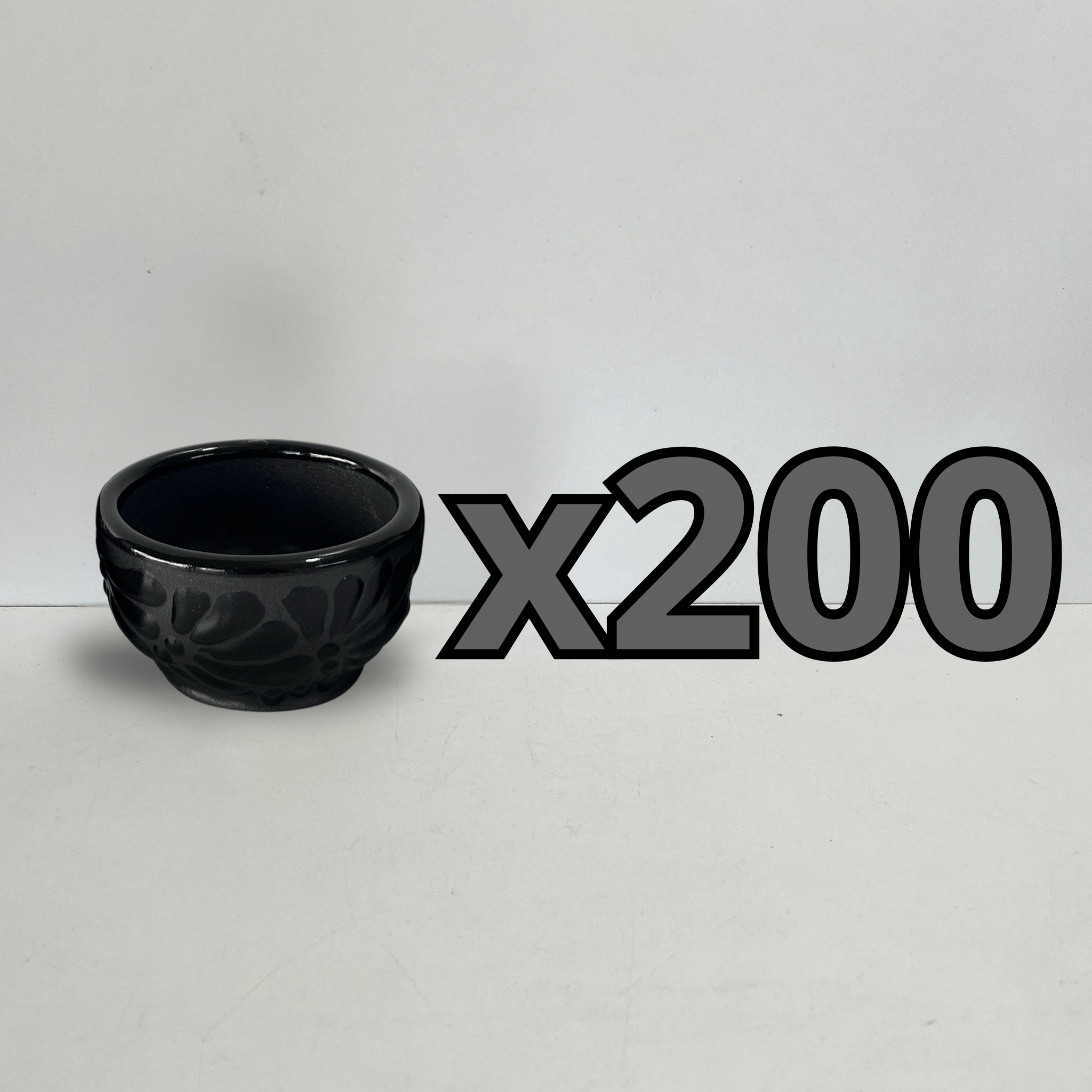 SET MEZCALERO TIPO TAZON SUPER BLACK