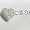 ALHAJERO GRANDE FORMA DE CORAZON FONDO TRADICIONAL MIK BLANCO