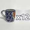 TAZA RECTA ESTANDAR FONDO TRADICIONAL MIK AZUL COBALTO OSITO MOÑO