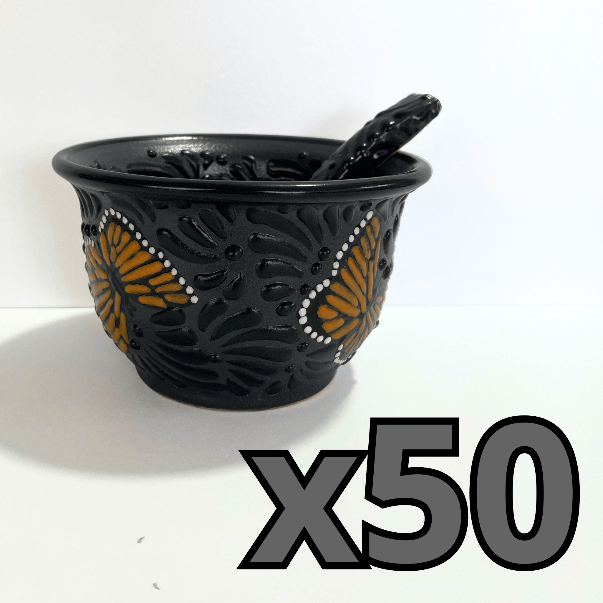 SALSERA SUPER BLACK MARIPOSAS
