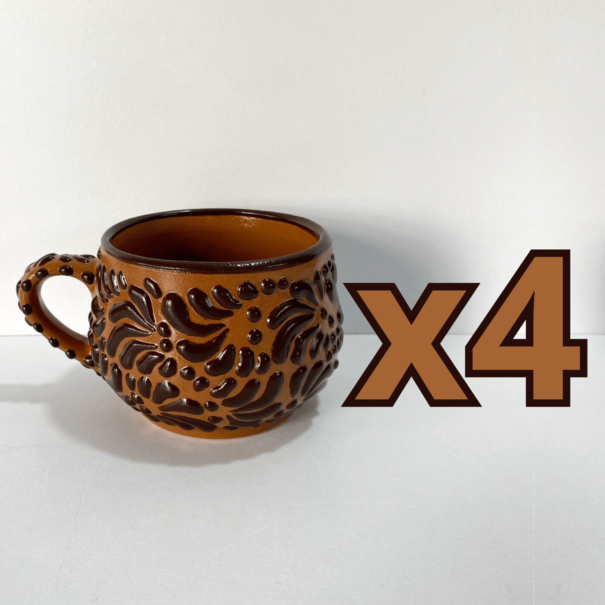 TAZA CHOCOLATERA MEDIANA FONDO CAFE CHOCOLATE MIK