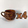 TAZA CHOCOLATERA MEDIANA FONDO CAFE CHOCOLATE MIK