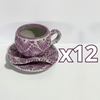 SET 3 PIEZAS CHOCOLATERA GRANDE FONDO TRADICIONAL MIK MORADO