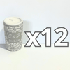 TEQUIVELA PERSONALIZADA FONDO TRADICIONAL MIK BLANCO INICIALES Y FECHA