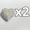 ALHAJERO GRANDE FORMA DE CORAZON FONDO TRADICIONAL MIK BLANCO