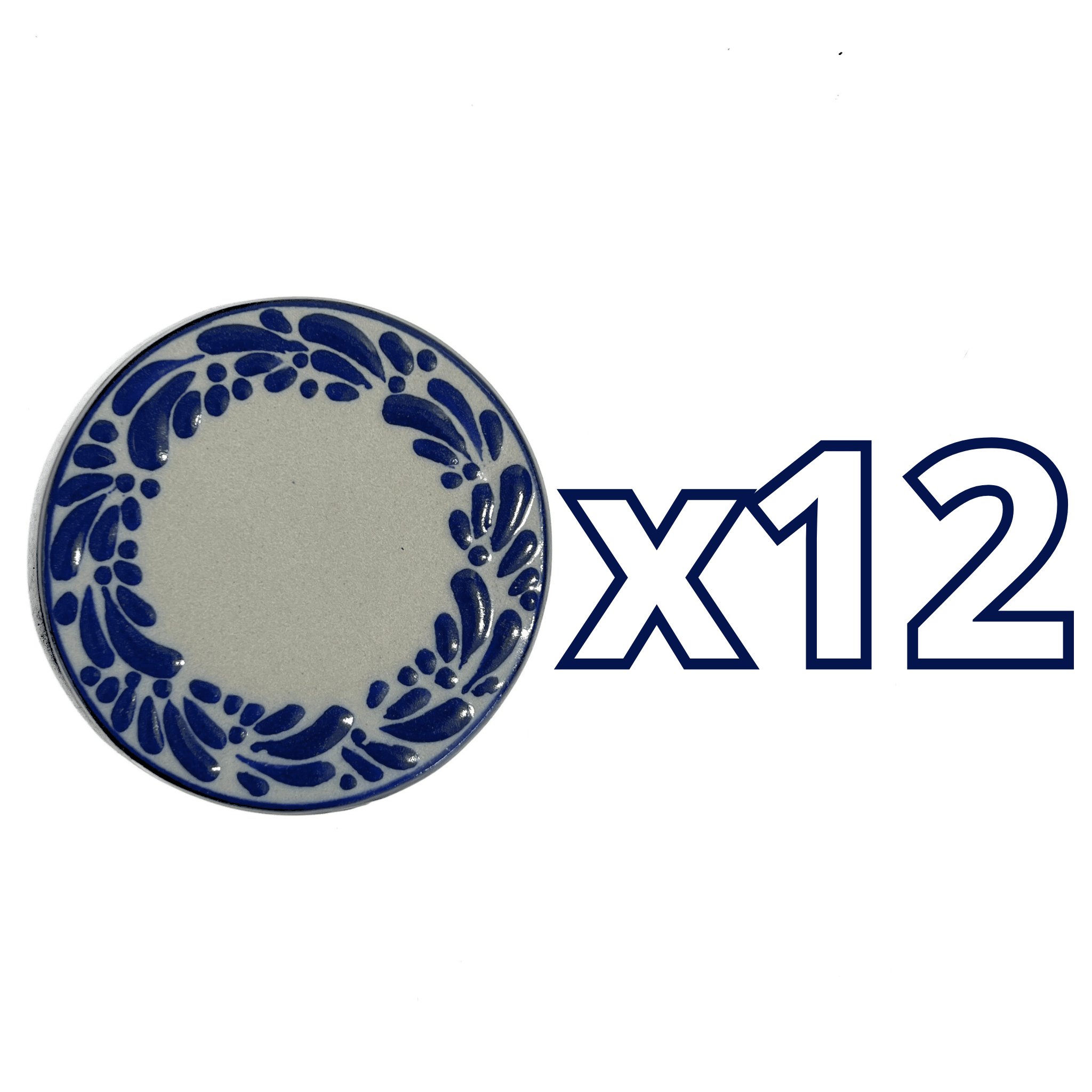PORTA VASO FONDO TRADICIONAL MIK CENEFA AZUL