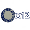 PORTA VASO FONDO TRADICIONAL MIK CENEFA AZUL