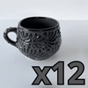 TAZA CHOCOLATERA MEDIANA MIK SUPER BLACK