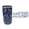 VASOS PARA JARRA FONDO TRADICIONAL MIK AZUL COBALTO
