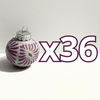 ESFERA NAVIDEÑA FONDO TRADICIONAL CENEFA MORADO