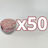 PAQUETE ALHAJERO TAPA PLANA NO PERSONALIZADO FONDO BLANCO MIK ROSA