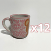 TAZA RECTA ESTANDAR FONDO TRADICIONAL MIK ROSA OSITO