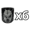TAZA RECTA ESTANDAR MIK SUPER BLACK LUCHADOR