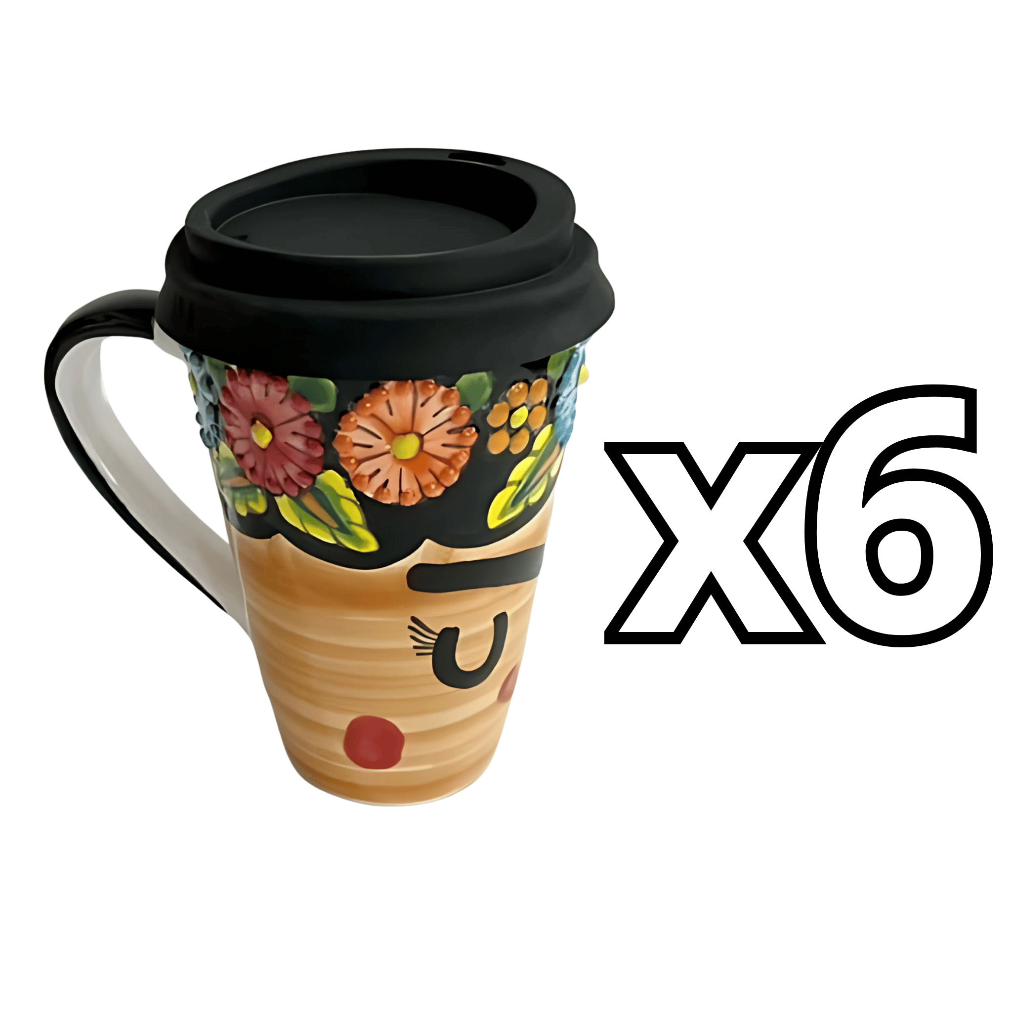 TERMO CON ASA 15 CM MEXICANITA