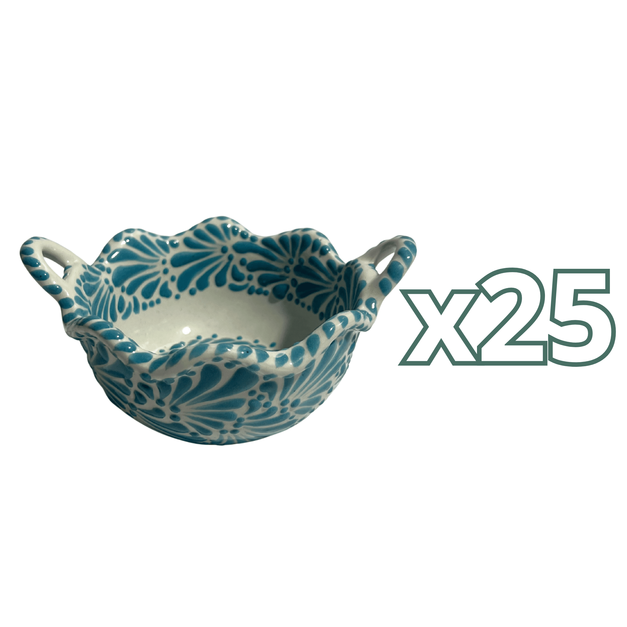 CAZUELA CHICA FONDO TRADICIONAL MIK VERDE TURQUESA