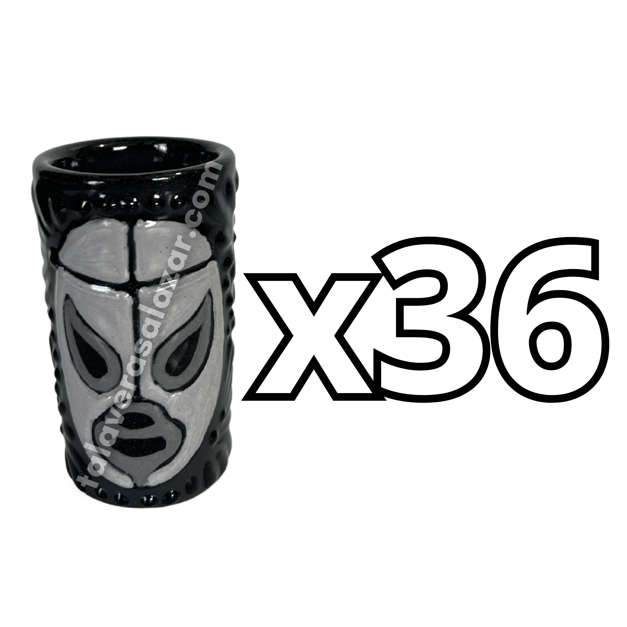 TEQUILERO NO PERSONALIZADO MIK SUPER BLACK LUCHADOR