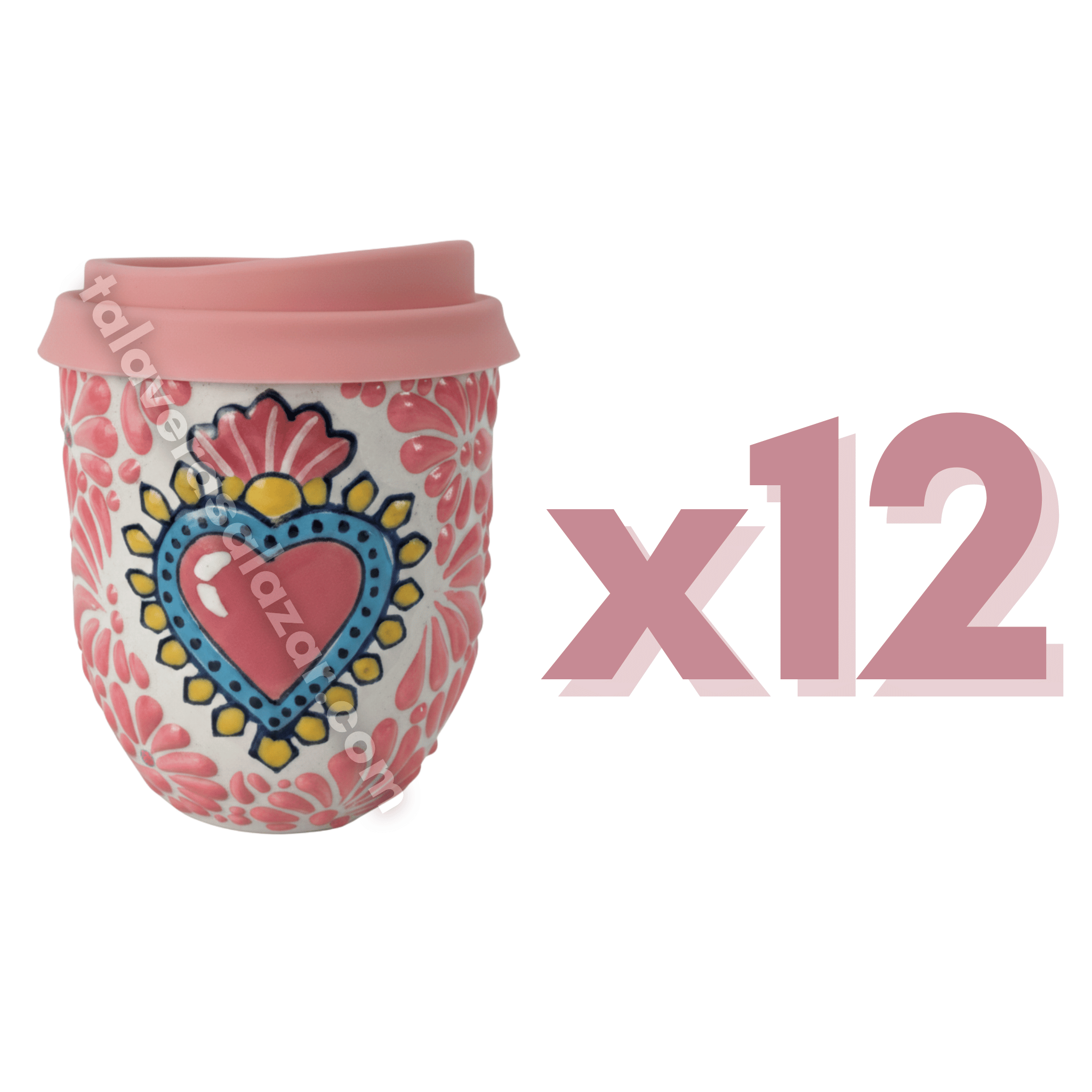 TERMO BOLITA FONDO TRADICIONAL MIK ROSA SAGRADO CORAZON ROSA