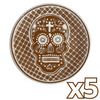 PLATO PLANO CALAVERA CAFE
