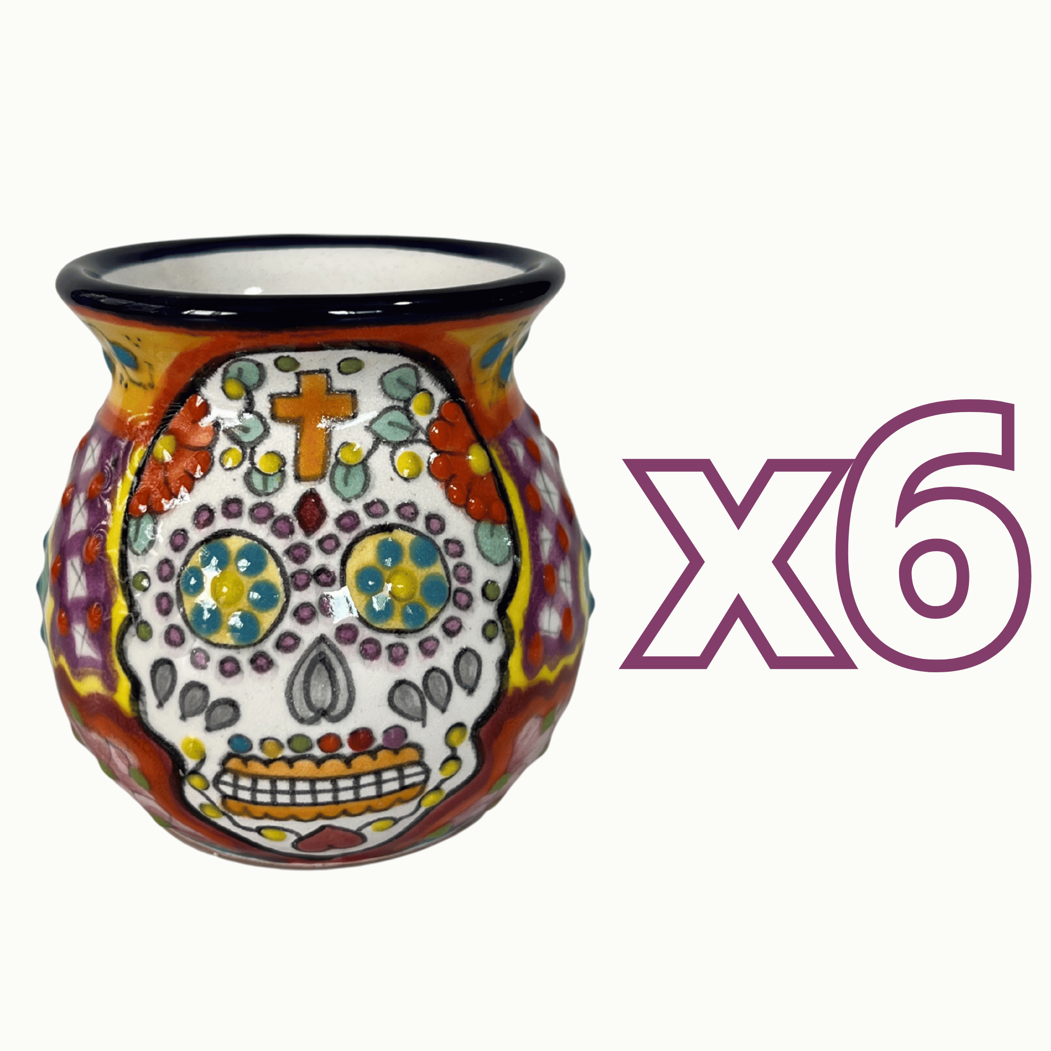 JARRO CALAVERA MULTICOLOR