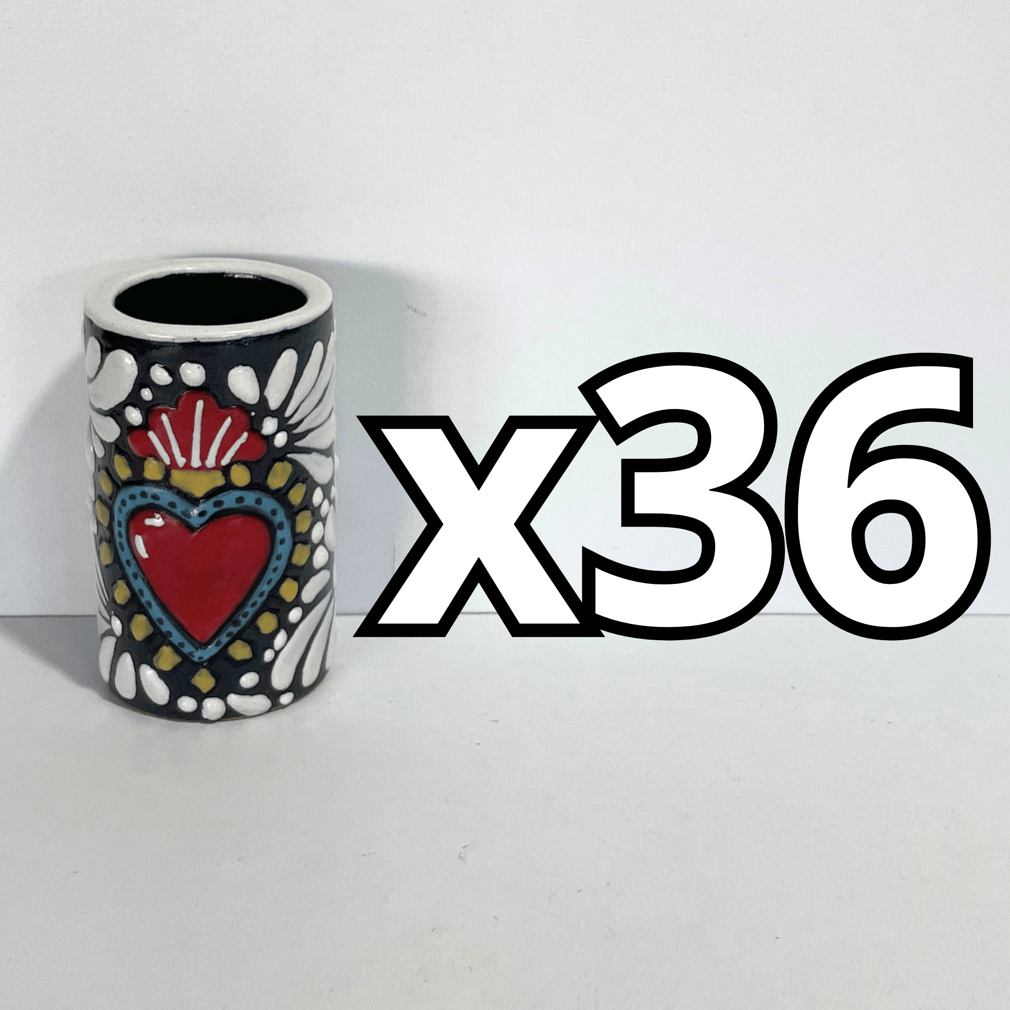 TEQUILERO FONDO NEGRO MIK BLANCO SAGRADO CORAZON