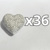 ALHAJERO GRANDE FORMA DE CORAZON FONDO TRADICIONAL MIK BLANCO
