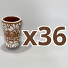 TEQUILERO PERSONALIZADO FONDO CAFE MIK BLANCO MIS XV NOMBRE
