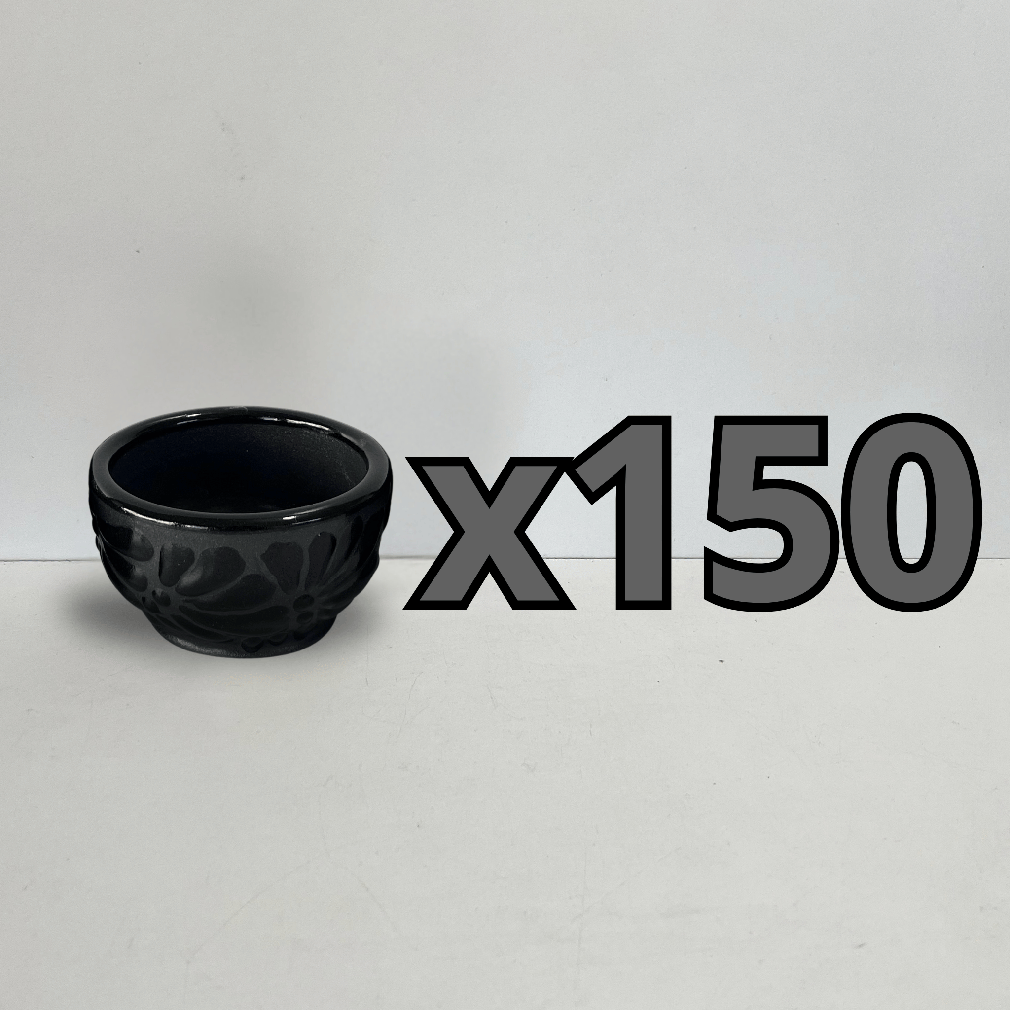 SET MEZCALERO TIPO TAZON SUPER BLACK