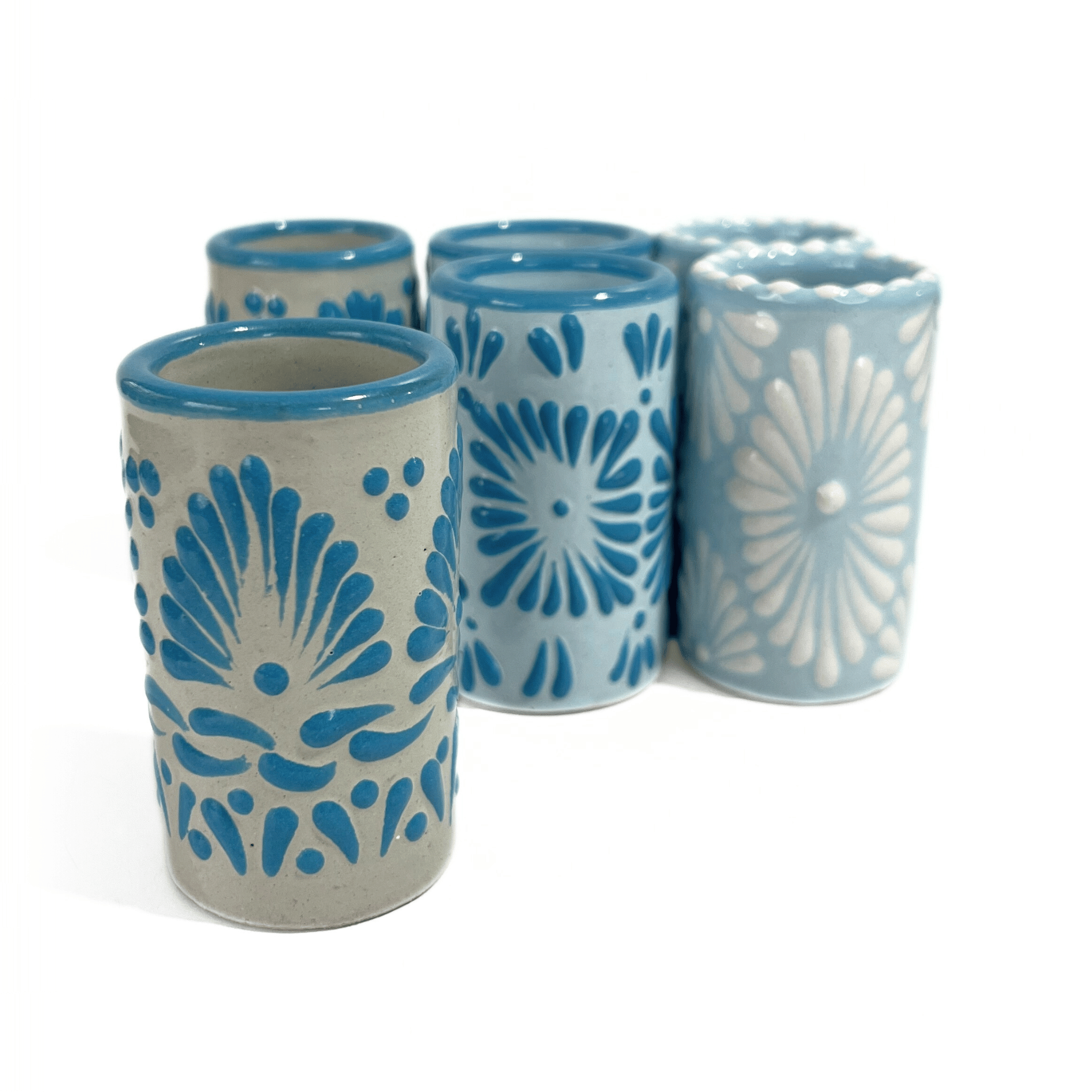 SET TEQUILERO AZUL TURQUESA