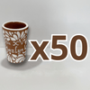 TEQUILERO PERSONALIZADO FONDO CAFE MIK BLANCO MIS XV NOMBRE