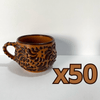 TAZA CHOCOLATERA MEDIANA FONDO CAFE CHOCOLATE MIK