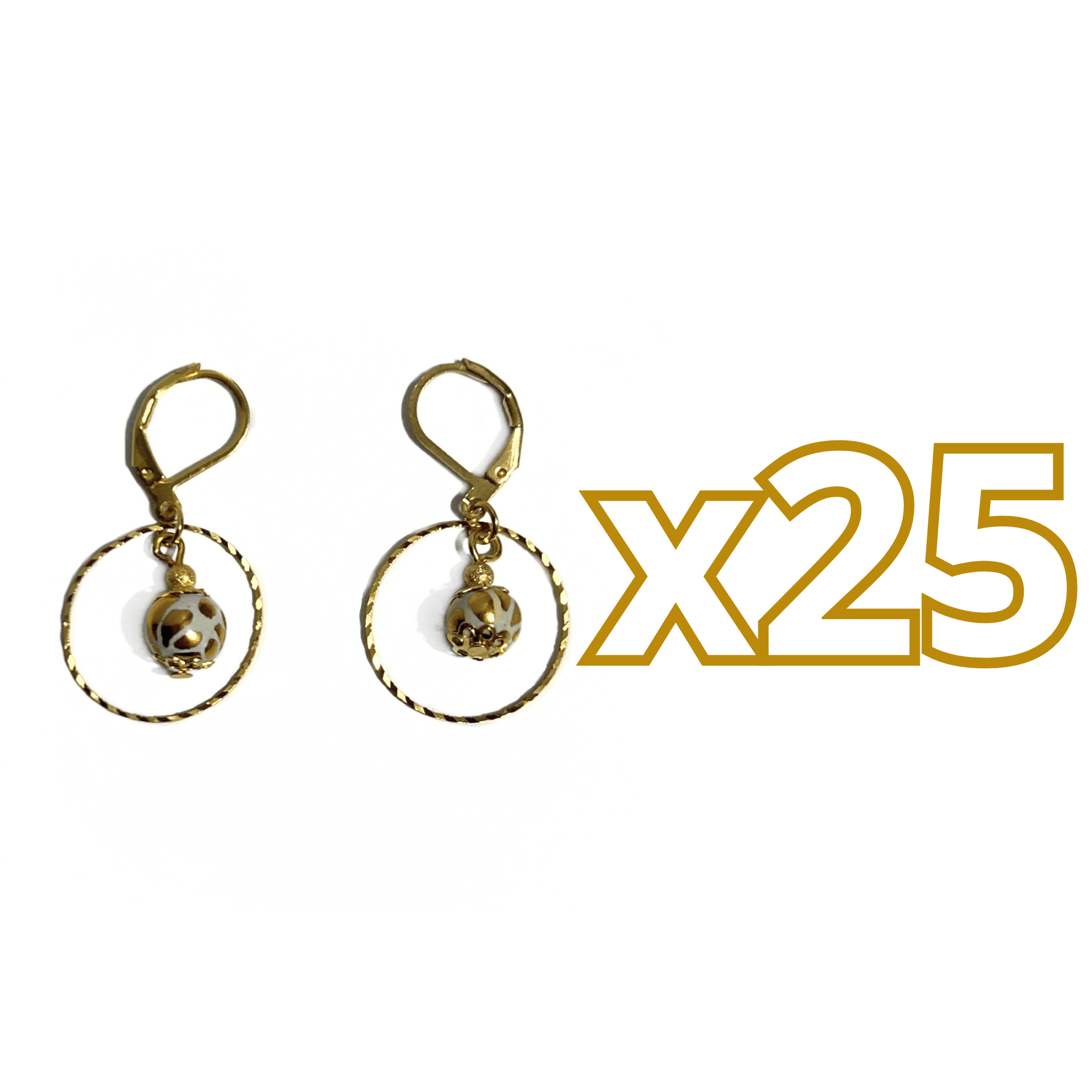 ARETES ARO ESFERA FONDO TRADICIONAL DESTELLOS DE ORO