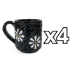 TAZA RECTA ESTANDAR MIK SUPER BLACK MARGARITAS