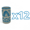 TEQUILERO NO PERSONALIZADO FONDO BABY BLUE CENEFA ABANICO AZUL TURQUESA