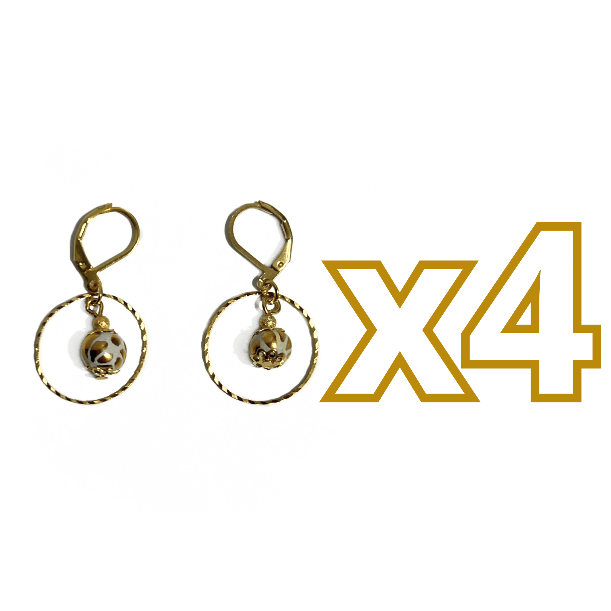 ARETES ARO ESFERA FONDO TRADICIONAL DESTELLOS DE ORO