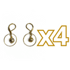 ARETES ARO ESFERA FONDO TRADICIONAL DESTELLOS DE ORO