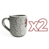 TAZA RECTA ESTANDAR FONDO TRADICIONAL MIK BLANCO AJOLOTE